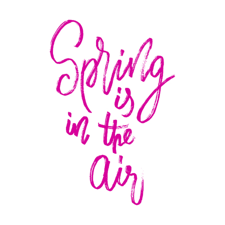 hand drawn seasonal letteringのイラスト素材