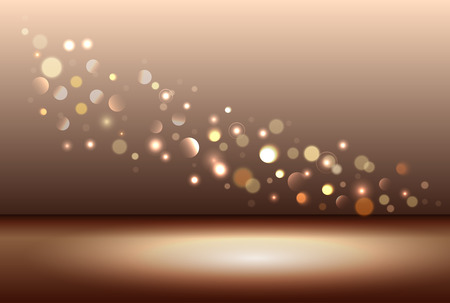 Gold shiny sparklesのイラスト素材