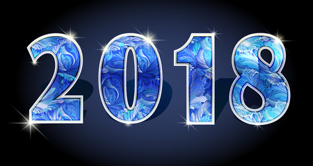 2018 banner design.のイラスト素材