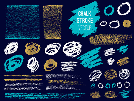 Set stroke spot blod. Brush, pen, marker, chalk. Vector distressed grunge modern textured brush stroke. Dry brush. Hand drawn vector.のイラスト素材