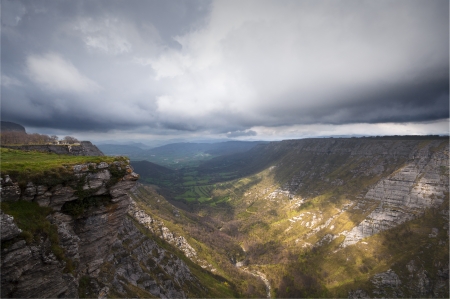 View from the viewpoint of Nervion, Spainの写真素材