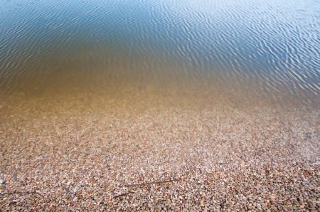 stones at the waterの写真素材