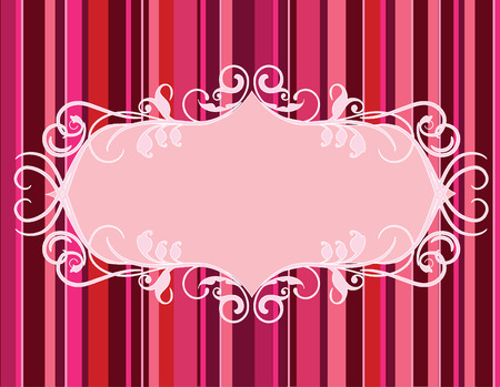  valentine background with frame for your own massage.のイラスト素材