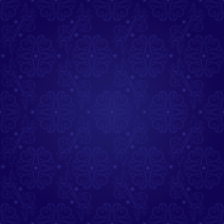 Vintage floral seamless pattern on violet  Vector backgroundのイラスト素材