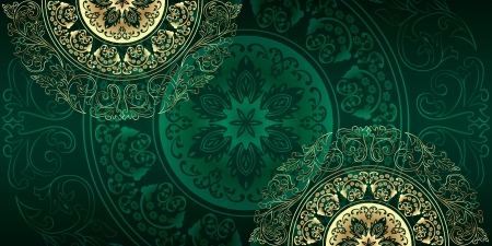 Vintage floral background  illustrationのイラスト素材