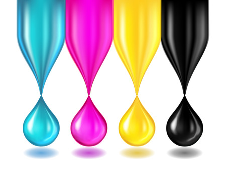 Color dropsのイラスト素材