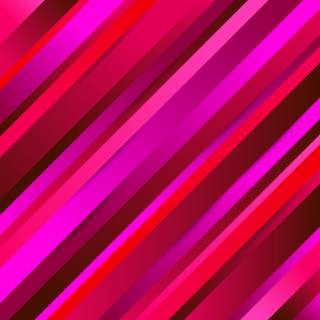Bright colors diagonal stripes abstract background. Thin and thick slanting lines wallpaper. Vector illustrationのイラスト素材