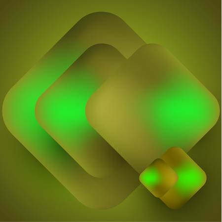 Geometric shapes rhombus. Volume, bright colors, mesh. Abstract background for your design. Vector illustration.のイラスト素材