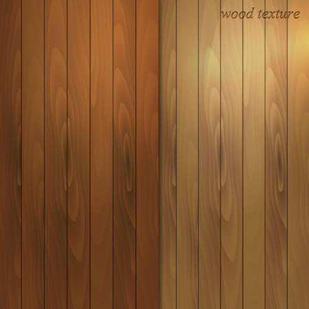 Realistic set of wood textures. Color pattern of parquet, laminated board. Vector illustration.のイラスト素材