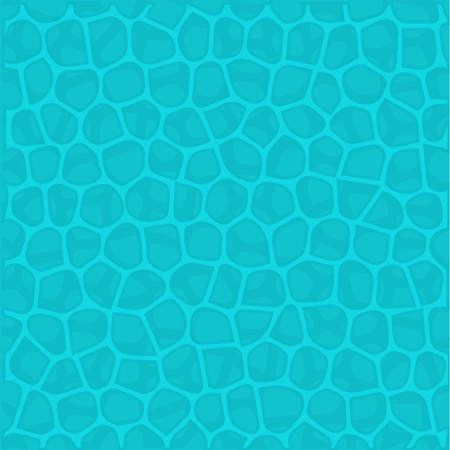 Creative background of the water surface, ripples of water. The texture of the surface of the reservoir. Vector illustration.のイラスト素材