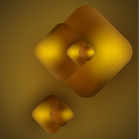 Geometric shapes rhombus. Volume, bright colors, mesh. Abstract background for your design. Vector illustration.のイラスト素材