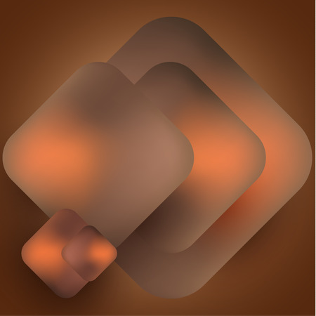 Geometric shapes rhombus. Volume, bright colors, mesh. Abstract background for your design. Vector illustration.のイラスト素材