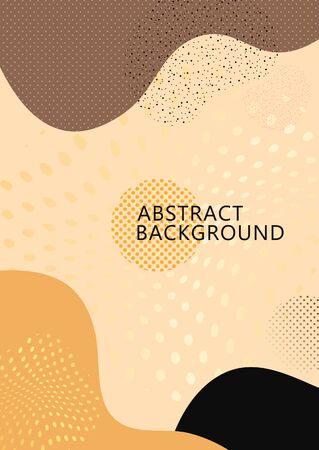 Bright abstract background, colored waves, flowing liquid form, liquid splash. Modern dynamic graphic design for business cards, invitations, gift cards, flyers, brochures. Vector illustrationのイラスト素材
