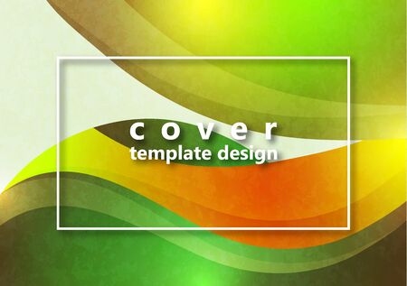 Bright abstract color waves, texture. Abstract business background, corporate design. Modern template for card, banner, flyer, brochure. Vector illustration.のイラスト素材