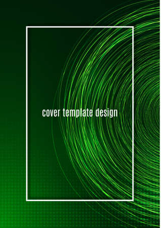 Stylish background with many bright shiny circles. Template for your presentation, flyer layout, banners, presentation. Vector illustrationのイラスト素材