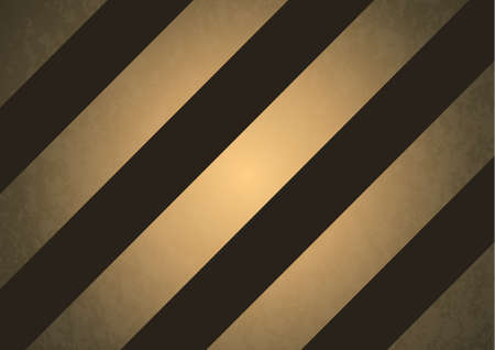 Golden stripes on a dark background with texture. Striped diagonal pattern for printing on fabric, paper, wrapping, scrapbooking, websites. Vector illustrationのイラスト素材