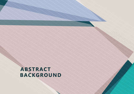 Triangle, polygon geometric modern business presentation design template, abstract pattern for any background. Vector illustrationのイラスト素材