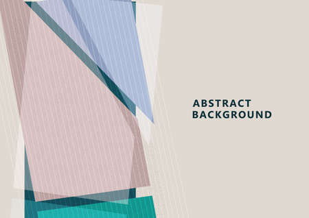 Triangle, polygon geometric modern business presentation design template, abstract pattern for any background. Vector illustrationのイラスト素材