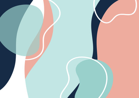 Abstract colorful geometric background. Modern background design. liquid color. fluid shape composition. Fit for presentation design. website, basis for banners, wallpapers, brochure, postersのイラスト素材