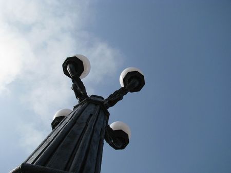 lamppostの写真素材