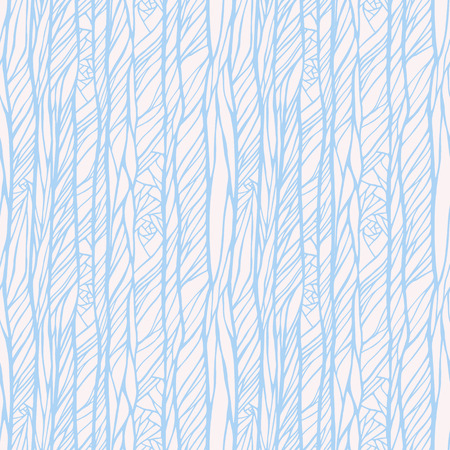 Seamless pattern with abstract doodle hand drawn texture  Vector illustration のイラスト素材