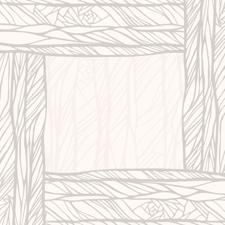 Hand drawn decorative abstract doodle background  Template for your design  Vector illustration のイラスト素材
