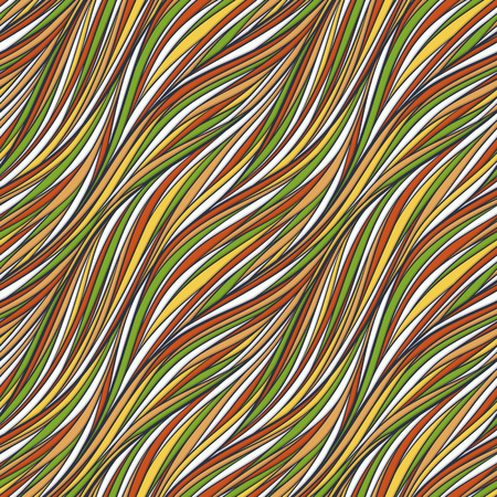 Abstract wavy lines pattern.のイラスト素材