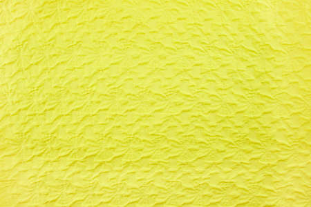 Yellow seamless cloth. The pattern fabric background.の写真素材