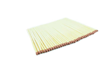 Matches isolated on white background.