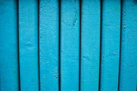 Wooden blue planks horizontal background.の写真素材