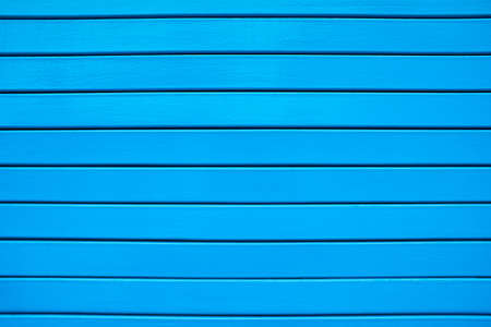 Wooden blue planks horizontal background.の写真素材