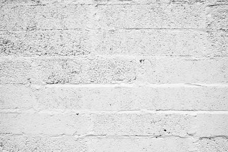 Beautiful white brick wall for background or texture. ideal straight lines