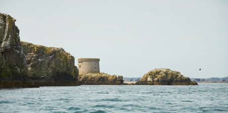Lambay Island in the Irish Sea. Landscapes of Ireland.