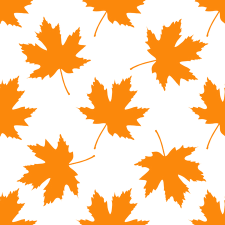 Seamless pattern with leaves. Background for your design. Vector illustration.のイラスト素材