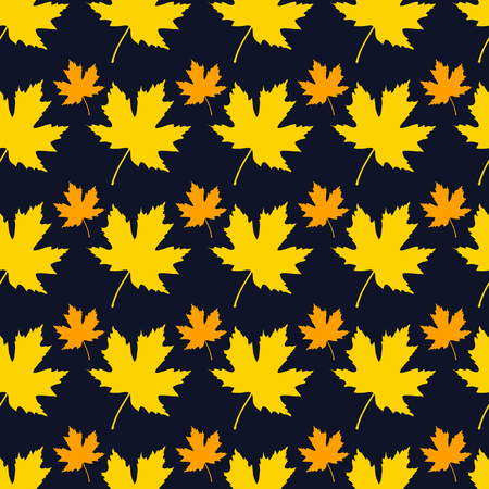 Seamless pattern with leaves. Background for your design. Vector illustration.のイラスト素材