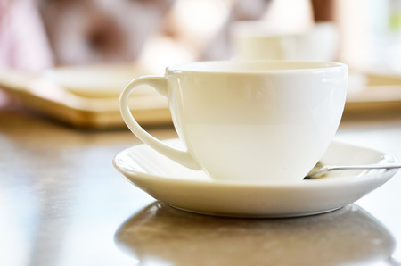 Ð¡up of coffee on table in cafe ,Morning light.の写真素材