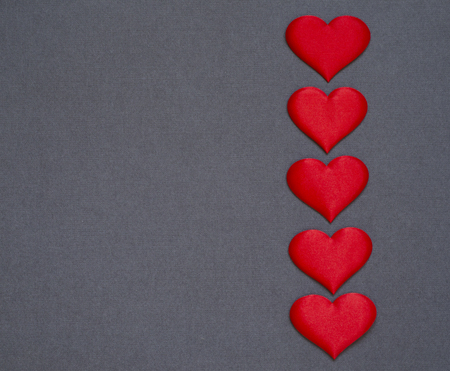 Valentine. Love. Valentine's Day postcard. Love concept for mother's day and valentine's day.  Valentine card with space for textの写真素材