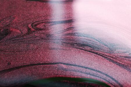 Texture of nail polish of fashionable color. The concept of fashion and beauty industry. Close-up. -...