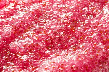 Texture of natural scrub, closeup.  Skin care concept. - Imageの写真素材