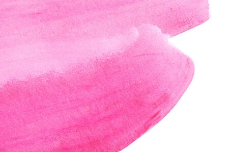 Abstract watercolor hand paint texture, isolated on white background. - Imageの写真素材