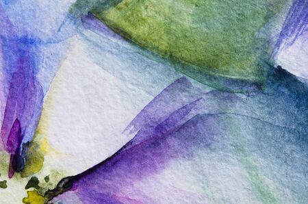 Abstract watercolor hand paint texture. - Imageの写真素材