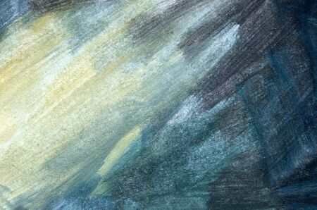 Brushstrokes of paint. Modern art. Abstract art background. - Imageの写真素材