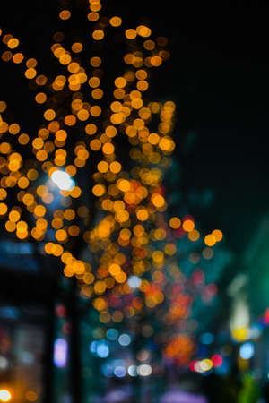 Winter lightsの写真素材