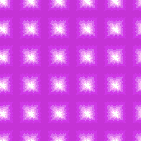 seamless pattern with abstract stars and wavy pink squares. Can be used for wallpaper, web page background, wrapping paper, cover designのイラスト素材