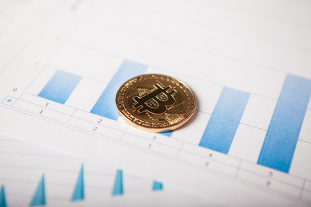Crypto currency sign. Future concept financial currency.の写真素材