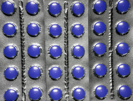 Medicine pills in packs pills in blister pack capsules and pill packed in blistersの写真素材