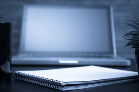 Business and the financial reports a workplace. Copy space for textの写真素材