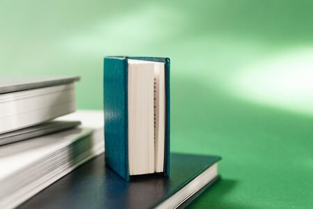 Many books in a bookstore or library on background with copy spaceの写真素材