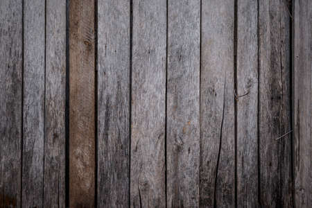 Old painted wood wall. Vintage wood backgroundの写真素材
