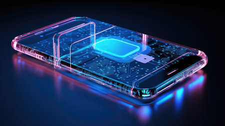 network cyber security, information security and encryption, secure Internet accessの素材